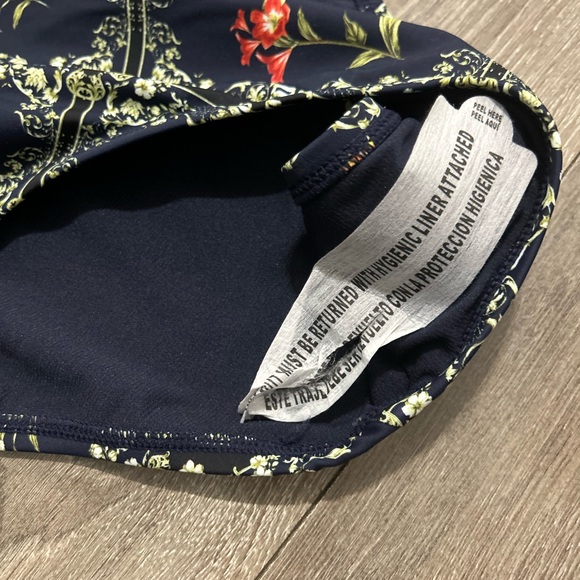 Agua Bendita x Target Women's Dainty Floral Tile Print Cheeky One Piece Swimsuit - Picture 7 of 8